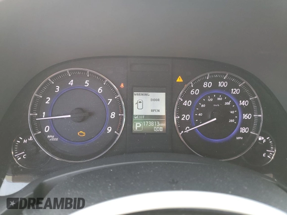 2015 Infiniti QX70 z VIN JN8CS1MU2FM380734, wystawiony jako Copart lot #76012944 z przebiegiem 173 813 mil mil oraz Szkoda całkowita • Salvage title. Historia ofert i sprzedaży dostępna na DreamBid. Obrazek 9.