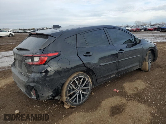 2024 Subaru Impreza Sport with VIN JF1GUAFC0R8301673, listed as a Copart auction lot 46281055 with 0 mi miles and Salvage Title. Bid and sale history available at carsss.com. Image 3.