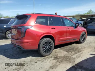 2024 Cadillac XT6 AWD Sport with VIN 1GYKPHRS4RZ715079, listed as a Copart auction lot 55297235 with 18,283 mi miles and Salvage title. Bid and sale history available at DreamBid. Image 3.