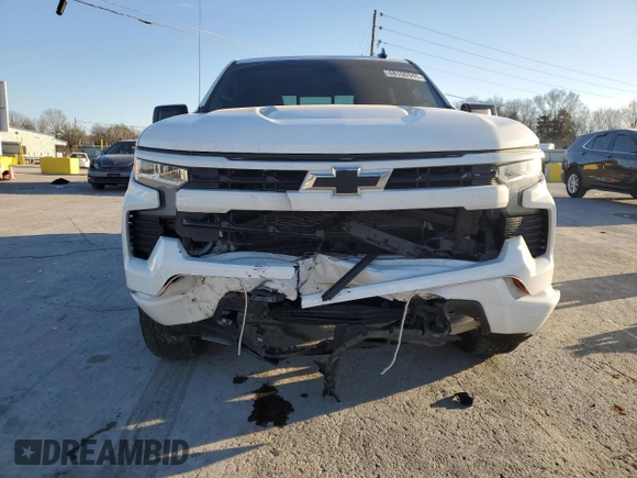 2023 Chevrolet Silverado 1500 RST with VIN 2GCUDEED5P1130952, listed as a Copart auction lot 48106945 with 19,542 mi miles and Clean Title. Bid and sale history available at DreamBid. Image 5.