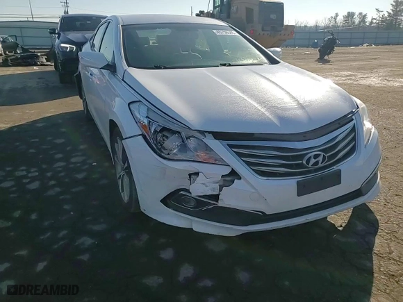 2015 Hyundai Azera with VIN KMHFG4JG7FA442796, listed as a Copart auction lot 45759345 with 129,040 mi miles and Salvage Title. Bid and sale history available at carsss.com. Image 10.