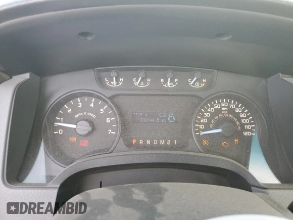 2011 Ford F-150 XL with VIN 1FTNF1CF1BKD11910, listed as a Copart auction lot 42651115 with 236,944 mi miles and Salvage Title. Bid and sale history available at carsss.com. Image 9.