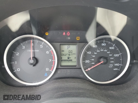2017 Subaru Forester with VIN JF2SJABC2HH581258, listed as a Copart auction lot 60853875 with 62,787 mi miles and Salvage title. Bid and sale history available at DreamBid. Image 9.