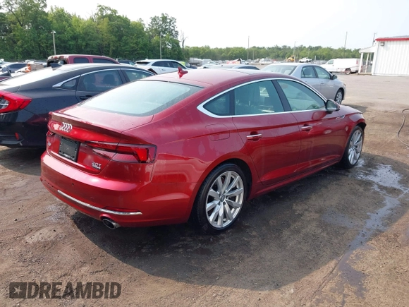 2018 Audi A5 Sportback Prestige с VIN WAUCNCF55JA107556, выставлен на аукционе IAAI как лот 42390733 с пробегом 90 402 миль миль и . История ставок и продаж доступна на DreamBid. Изображение 4.