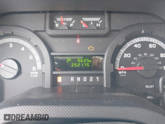 2012 Ford Econoline Cargo Commercial with VIN 1FTNE1EW7CDB08722, listed as a IAAI auction lot 41703842 with 252,175 mi miles and . Bid and sale history available at carsss.com. Image 7.