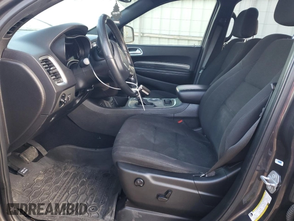 2019 Dodge Durango SXT Plus with VIN 1C4RDJAG1KC718252, listed as a Copart auction lot 84152794 with 113,047 mi miles and Salvage title. Bid and sale history available at DreamBid. Image 7.