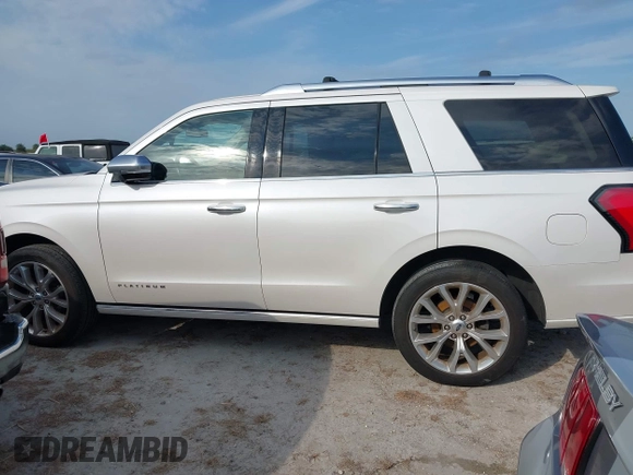 2018 Ford Expedition Platinum with VIN 1FMJU1LT3JEA51867, listed as a IAAI auction lot 40509097 with 1 mi miles. Bid and sale history available at carsss.com. Image 14.