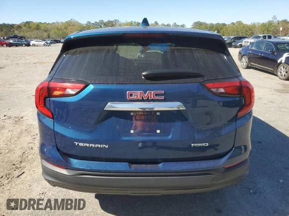 2020 GMC Terrain SLE z VIN 3GKALTEV2LL196083, wystawiony jako Copart lot #49717925 z przebiegiem 64 773 mil mil oraz Szkody całkowita. Historia ofert i sprzedaży dostępna na DreamBid. Obrazek 6.
