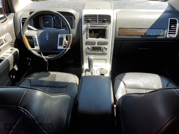 2010 Lincoln MKX with VIN 2LMDJ8JC1ABJ24140, listed as a Copart auction lot 53677735 with 307,401 mi miles and Clean Title. Bid and sale history available at carsss.com. Image 8.