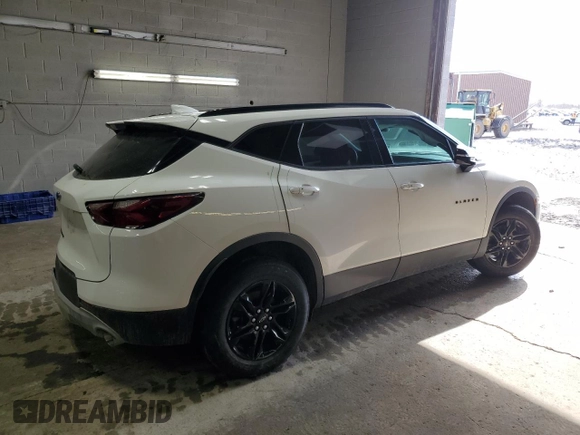 2021 Chevrolet Blazer LT с VIN 3GNKBHR42MS553942, выставлен на аукционе Copart как лот 47398905 с пробегом 20 424 миль миль и Списание • Salvage title. История ставок и продаж доступна на DreamBid. Изображение 3.