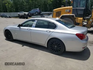 2012 BMW 7 Series 750i with VIN WBAKA8C50CDV99875, listed as a Copart auction lot 61663985 with 145,289 mi miles and Clean title. Bid and sale history available at DreamBid. Image 2.
