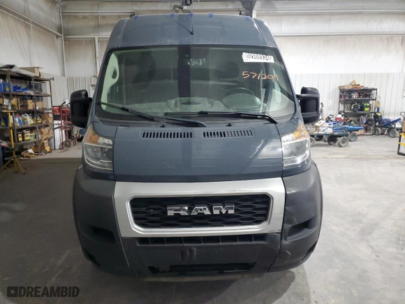2021 Ram ProMaster Cargo Van with VIN 3C6MRVJG2ME571204, listed as a Copart auction lot 50667315 with 52,373 mi miles and Salvage Title. Bid and sale history available at carsss.com. Image 5.