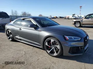 2018 Audi RS 5 z VIN WUAPWAF5XJA905267, wystawiony jako Copart lot #47817075 z przebiegiem 49 962 mil mil oraz Szkoda całkowita • Salvage title. Historia ofert i sprzedaży dostępna na DreamBid. Obrazek 4.