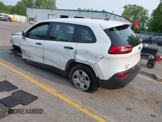 2017 Jeep Cherokee Sport with VIN 1C4PJMAB5HW619883, listed as a IAAI auction lot 42412423 with 177,063 mi miles and . Bid and sale history available at DreamBid. Image 3.