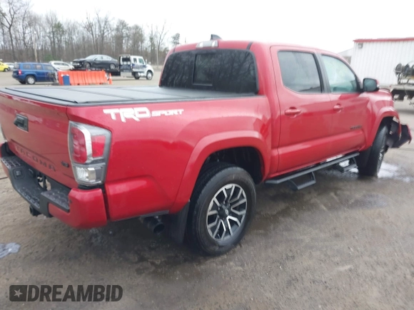 2023 Toyota Tacoma SR5 z VIN 3TYAZ5CN0PT037107, wystawiony jako IAAI lot #41717348 z przebiegiem 31 093 mil mil oraz . Historia ofert i sprzedaży dostępna na DreamBid. Obrazek 4.