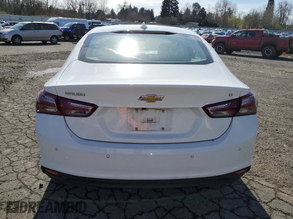 2024 Chevrolet Malibu LT with VIN 1G1ZE5ST7RF172042, listed as a Copart auction lot 50407405 with 27,490 mi miles and Salvage Title. Bid and sale history available at DreamBid. Image 6.