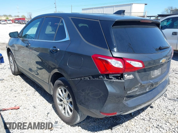 2019 Chevrolet Equinox LT with VIN 2GNAXKEV0K6106725, listed as a IAAI auction lot 41863740 with 171,356 mi miles and . Bid and sale history available at carsss.com. Image 3.