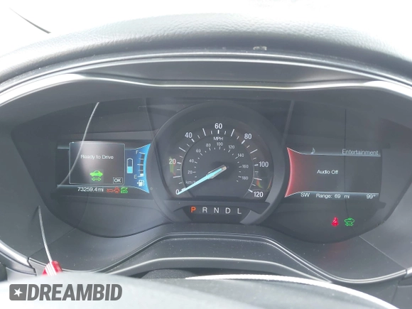 2019 Ford Fusion Titanium with VIN 3FA6P0RUXKR106430, listed as a IAAI auction lot 42329931 with 73,259 mi miles and . Bid and sale history available at DreamBid. Image 7.