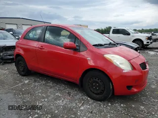 2007 Toyota Yaris with VIN JTDJT923575071926, listed as a Copart auction lot 55469885 with 185,234 mi miles and Clean Title. Bid and sale history available at carsss.com. Image 4.