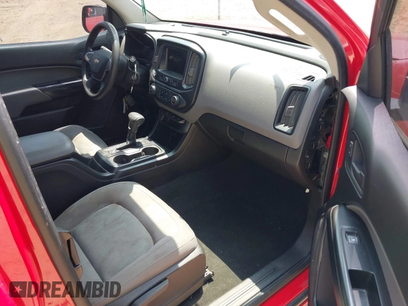 2019 Chevrolet Colorado 2WD Work Truck with VIN 1GCHSBEN3K1100815, listed as a IAAI auction lot 42127659 with Not Provided miles and . Bid and sale history available at DreamBid. Image 5.