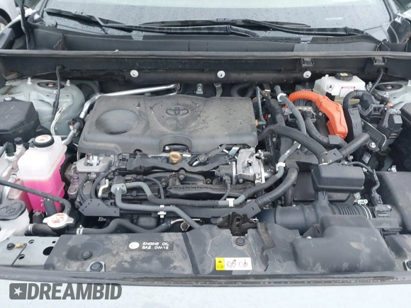 2021 Toyota RAV4 Hybrid LE with VIN 4T3B6RFVXMU011748, listed as a IAAI auction lot 41964676 with 78,001 mi miles. Bid and sale history available at carsss.com. Image 10.