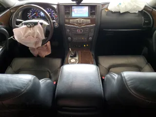 2017 Infiniti QX80 z VIN JN8AZ2NF1H9641401, wystawiony jako Copart lot #50969345 z przebiegiem 137 376 mil mil oraz Szkody całkowita. Historia ofert i sprzedaży dostępna na DreamBid. Obrazek 8.