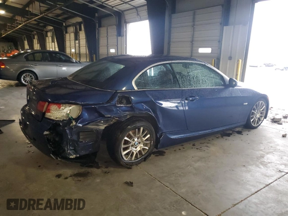 2013 BMW 3 Series 328i with VIN WBADW3C56DJ526283, listed as a Copart auction lot 52162795 with 0 mi miles and Salvage Title. Bid and sale history available at carsss.com. Image 3.