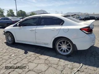 2015 Honda Civic Si with VIN 2HGFB6E50FH703552, listed as a Copart auction lot 57911915 with 104,489 mi miles and Salvage title. Bid and sale history available at DreamBid. Image 2.