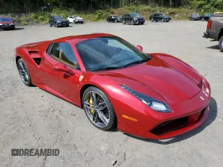 2019 Ferrari 488 z VIN ZFF80AMA4K0238692, wystawiony jako Copart lot #72172804 z przebiegiem Nie podano mil oraz Szkody całkowita. Historia ofert i sprzedaży dostępna na DreamBid. Obrazek 4.