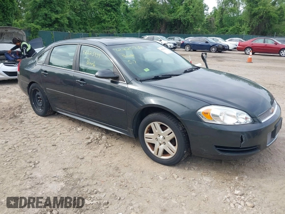 2014 Chevrolet Impala LT with VIN 2G1WB5E33E1180051, listed as a IAAI auction lot 42225939 with 162,161 mi miles and . Bid and sale history available at DreamBid. Image 1.