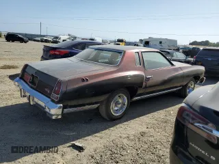1976 Chevrolet Monte Carlo z VIN 1H57L6Z427472, wystawiony jako Copart lot #58806805 z przebiegiem 88 259 mil mil oraz Czysty tytuł • Clean title. Historia ofert i sprzedaży dostępna na DreamBid. Obrazek 3.