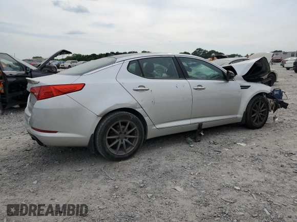 2013 Kia Optima EX with VIN 5XXGN4A73DG119099, listed as a Copart auction lot 62552845 with Not provided miles and Clean title. Bid and sale history available at DreamBid. Image 3.