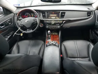 2015 Kia K900 Luxury with VIN KNALW4D41F6022186, listed as a Copart auction lot 83780744 with 48,660 mi miles and Salvage Title. Bid and sale history available at carsss.com. Image 8.