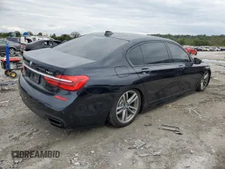 2018 BMW 7 Series ALPINA B7 xDrive with VIN WBA7F2C5XJG423609, listed as a Copart auction lot 73530954 with 63,190 mi miles and Salvage Title. Bid and sale history available at carsss.com. Image 3.