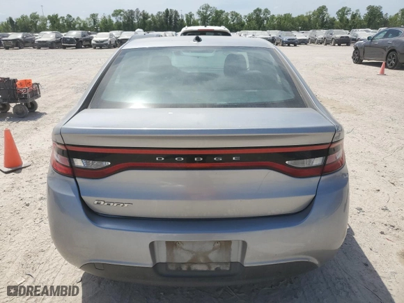 2015 Dodge Dart SE with VIN 1C3CDFAA9FD237233, listed as a Copart auction lot 53552225 with 146,086 mi miles and Salvage Title. Bid and sale history available at carsss.com. Image 6.