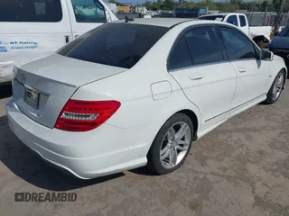 2012 Mercedes-Benz C-Class C 250 Sport with VIN WDDGF4HB5CR223120, listed as a IAAI auction lot 42119994 with 158,098 mi miles. Bid and sale history available at carsss.com. Image 4.