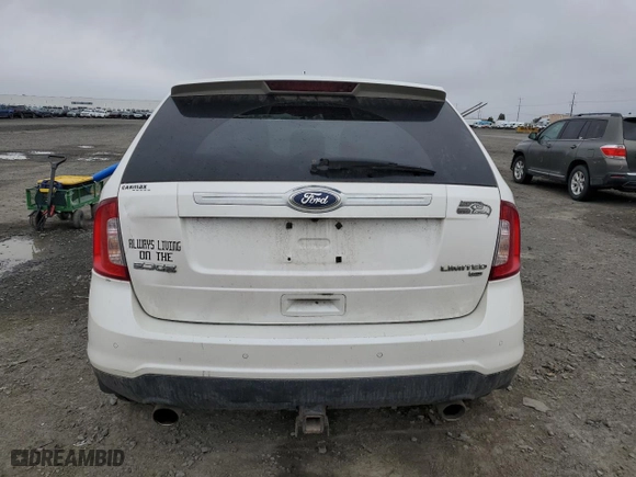 2011 Ford Edge Limited with VIN 2FMDK4KC2BBA43343, listed as a Copart auction lot 52144445 with 174,105 mi miles and Salvage Title. Bid and sale history available at carsss.com. Image 6.