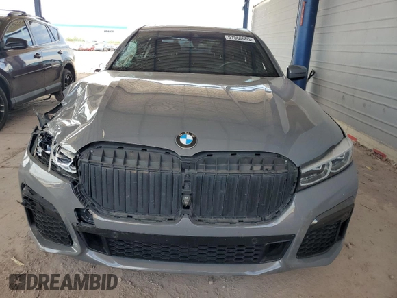 2020 BMW 7 Series 740i xDrive с VIN WBA7T4C07LGF97250, выставлен на аукционе Copart как лот 57860665 с пробегом 75 801 миль миль и Списание • Salvage title. История ставок и продаж доступна на DreamBid. Изображение 5.