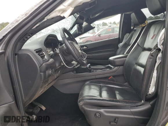 2021 Dodge Durango R/T with VIN 1C4SDHCTXMC659774, listed as a Copart auction lot 47827105 with 90,837 mi miles and Salvage Title. Bid and sale history available at DreamBid. Image 7.