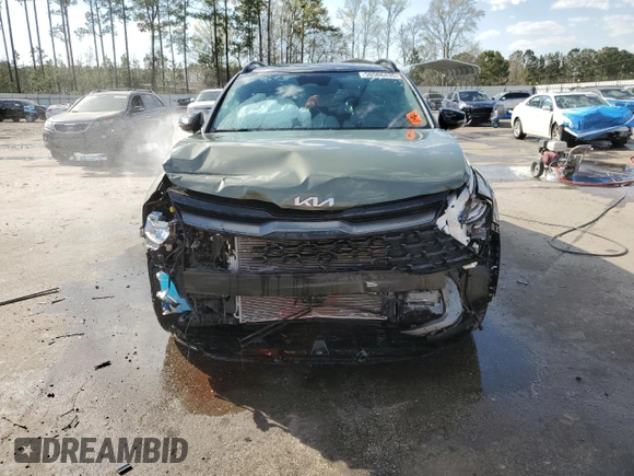 2023 Kia Sportage X-Pro Prestige z VIN 5XYK7CAF7PG030268, wystawiony jako Copart lot #50506435 z przebiegiem 5 048 mil mil oraz Szkoda całkowita • Salvage title. Historia ofert i sprzedaży dostępna na DreamBid. Obrazek 5.