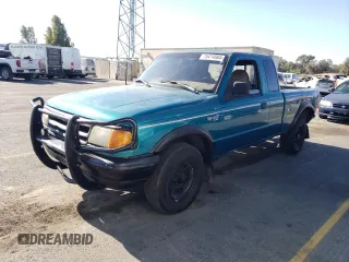 1993 Ford Ranger XLT with VIN 1FTDR15X3PPA91687, listed as a Copart auction lot 75474584 with 71,610 mi miles and Salvage Title. Bid and sale history available at DreamBid. Image 1.