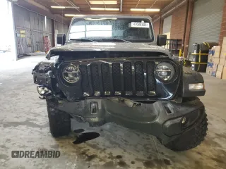 2020 Jeep Wrangler Unlimited Willys с VIN 1C4HJXDG0LW343859, выставлен на аукционе Copart как лот 47688805 с пробегом 73 264 миль миль и Списание • Salvage title. История ставок и продаж доступна на DreamBid. Изображение 5.