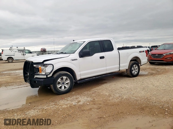 2019 Ford F-150 XL with VIN 1FTEX1EB0KKE69405, listed as a Copart auction lot 59414245 with 88,224 mi miles and Salvage title. Bid and sale history available at DreamBid. Image 1.