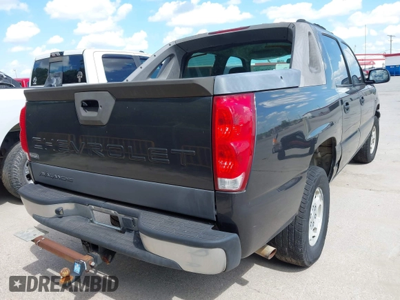 2004 Chevrolet Avalanche with VIN 3GNEC12T14G247224, listed as a IAAI auction lot 42626754 with Not provided miles and . Bid and sale history available at DreamBid. Image 4.
