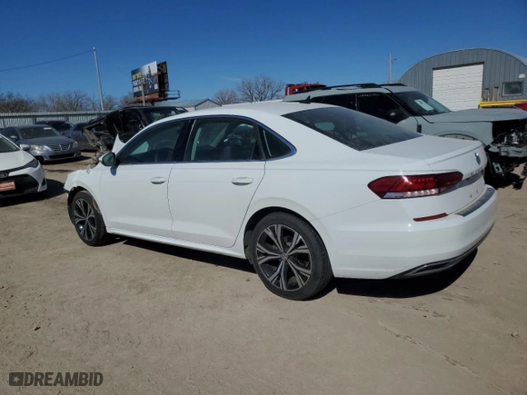 2022 Volkswagen Passat 2.0T SE with VIN 1VWSA7A33NC008622, listed as a Copart auction lot 45531065 with 68,808 mi miles and Salvage Title. Bid and sale history available at carsss.com. Image 2.