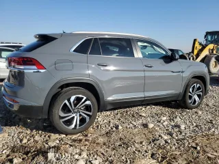 2022 Volkswagen Atlas SEL with VIN 1V2BE2CA9NC208960, listed as a Copart auction lot 88343895 with 46,842 mi miles and Salvage title. Bid and sale history available at DreamBid. Image 3.