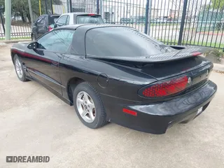 2000 Pontiac Firebird Formula with VIN 2G2FV22G1Y2104657, listed as a IAAI auction lot 41510589 with 1 mi miles. Bid and sale history available at carsss.com. Image 3.