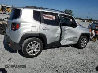 2017 Jeep Renegade Latitude z VIN ZACCJABB6HPG20999, wystawiony jako Copart lot #60428515 z przebiegiem 58 629 mil mil oraz Szkoda całkowita • Salvage title. Historia ofert i sprzedaży dostępna na DreamBid. Obrazek 3.
