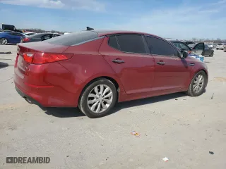 2014 Kia Optima EX with VIN 5XXGN4A76EG268432, listed as a Copart auction lot 46721375 with 116,857 mi miles and Salvage Title. Bid and sale history available at carsss.com. Image 3.