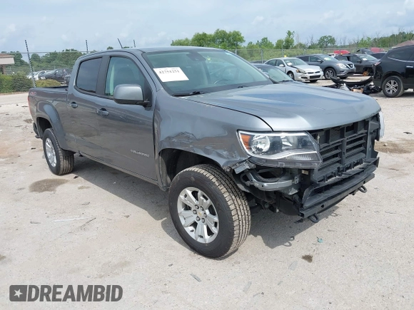 2022 Chevrolet Colorado 4WD LT with VIN 1GCGTCEN8N1126250, listed as a IAAI auction lot 42751251 with 115,582 mi miles and . Bid and sale history available at DreamBid. Image 1.